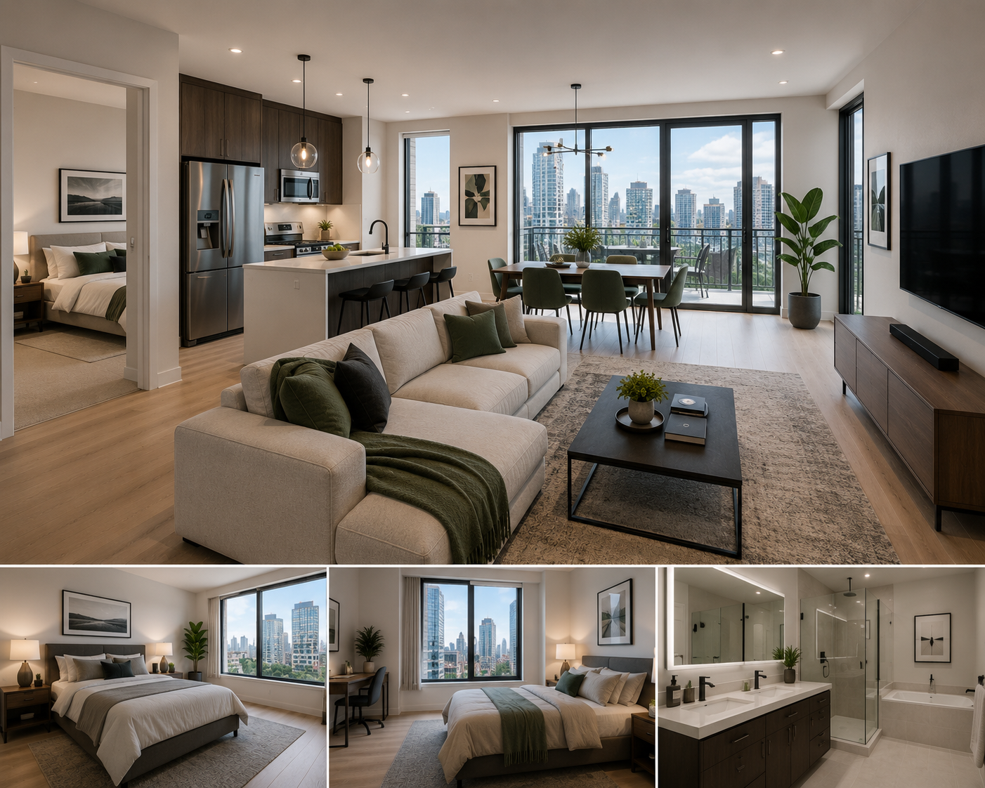 Modern 3-bedroom apartment