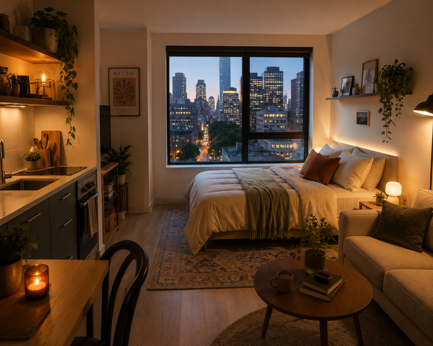 Cozy studio near city center